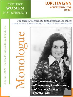 cover image of Profiles of Women Past & Present –Loretta Lynn, Country Music Star (1935-)
